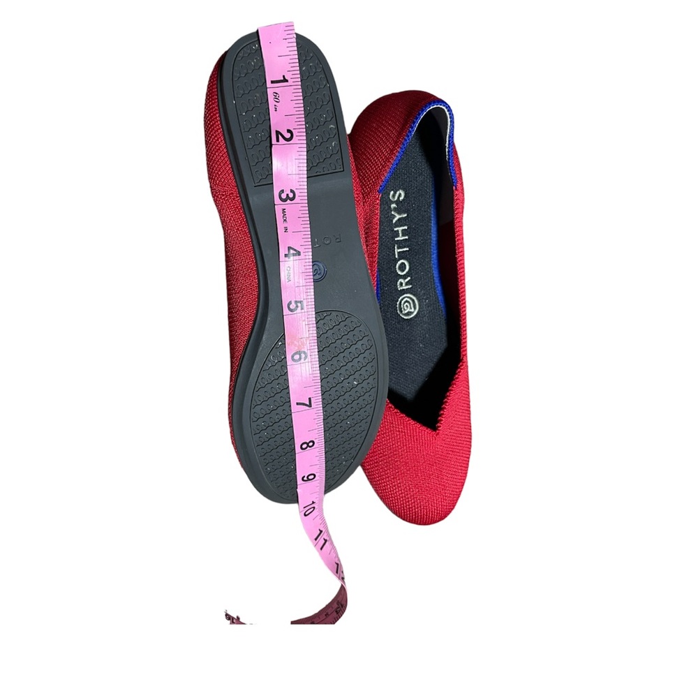 Red Round Toe Rothy’s Size 8 - Picture 14 of 15